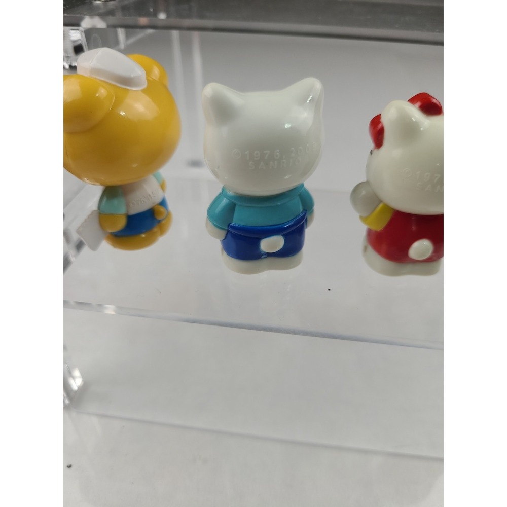Hello Kitty Sanrio Friends 2006 Lot 2011 PVC Hard Plastic Pink Blue Red Rare - Picture 12 of 14